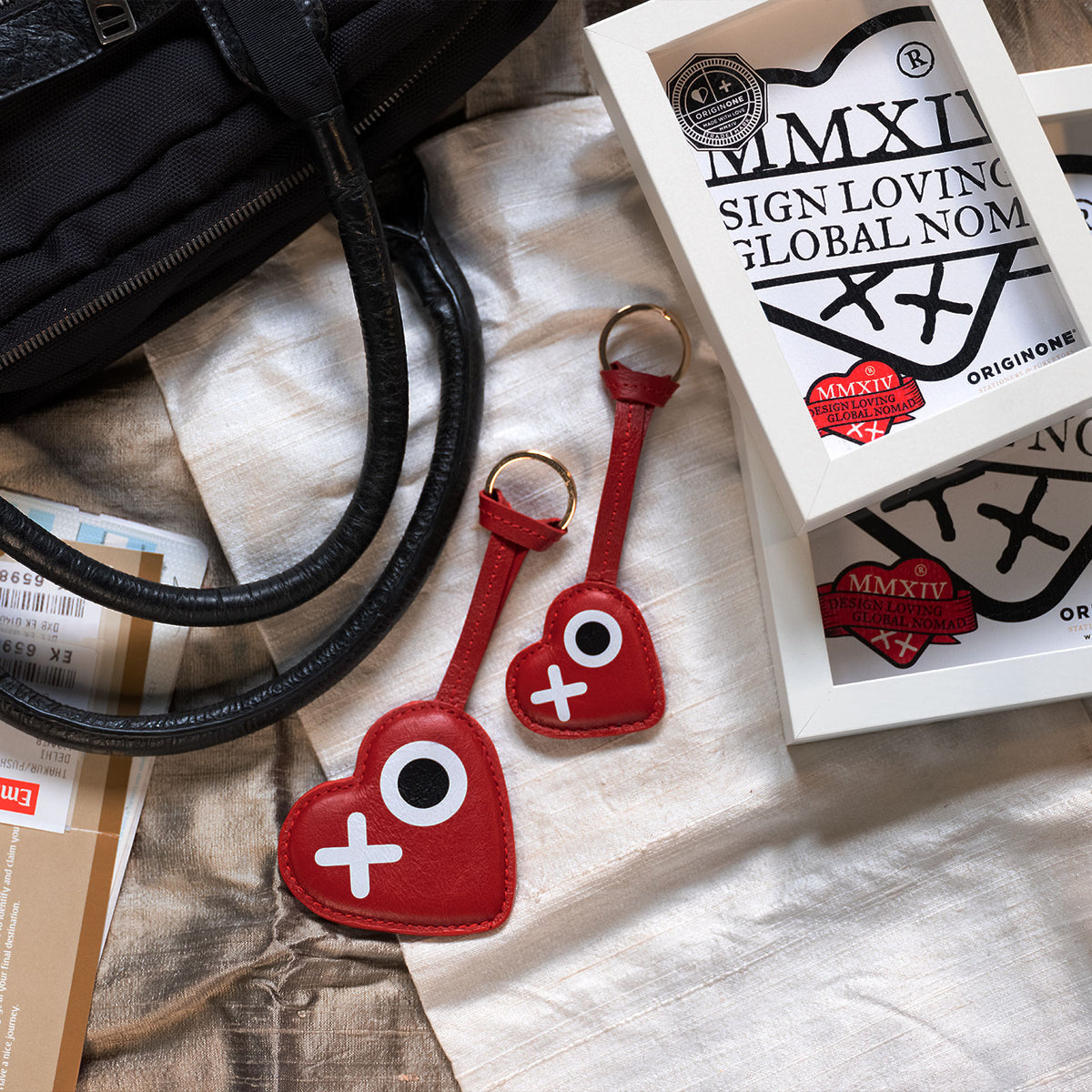 Set of XO Heart Charms – Origin One