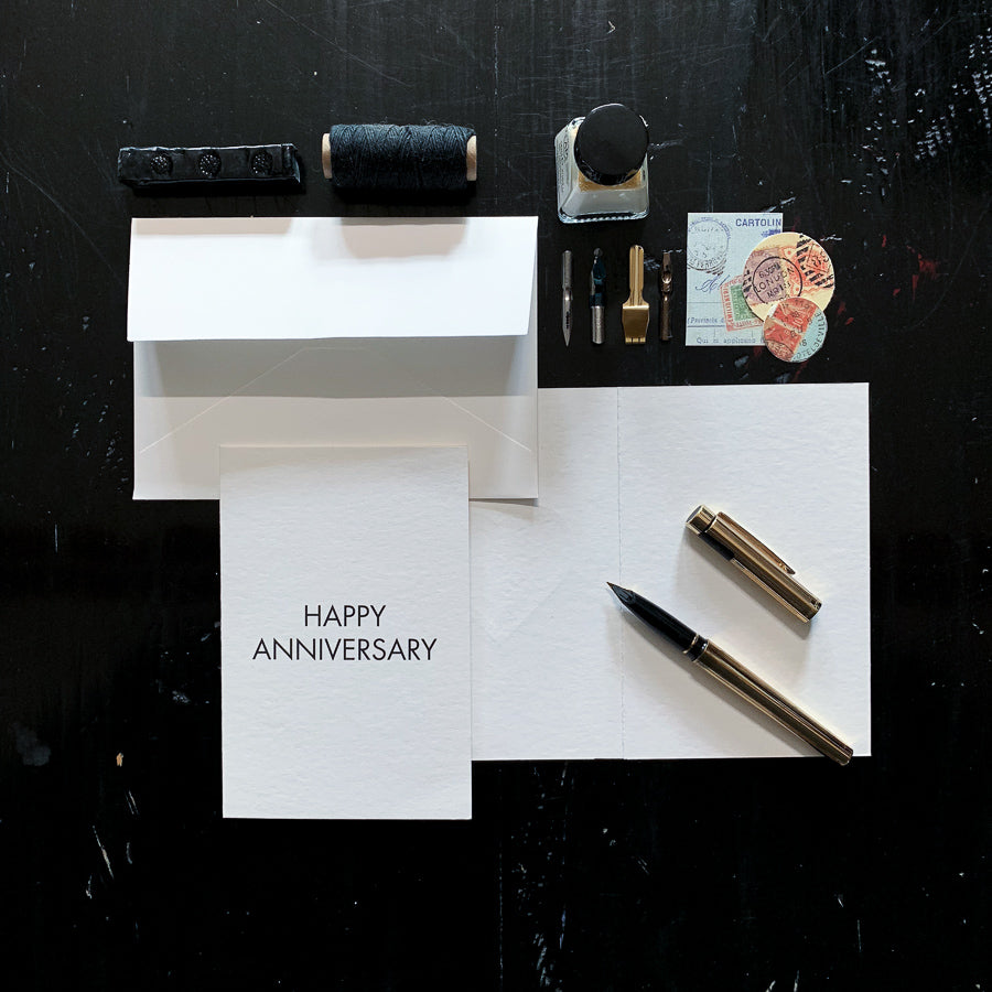 Minimal Anniversary Greeting