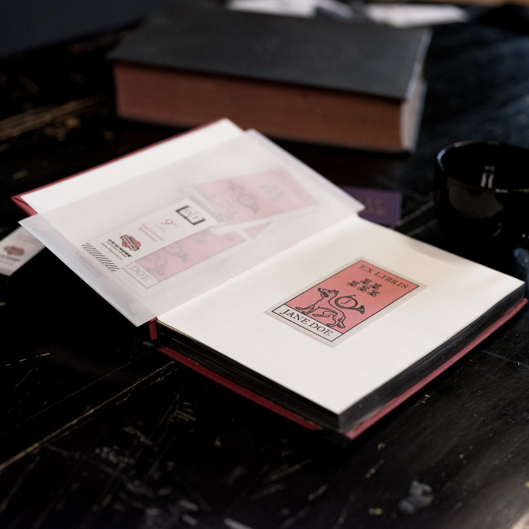 Personalised Dog Bookplate