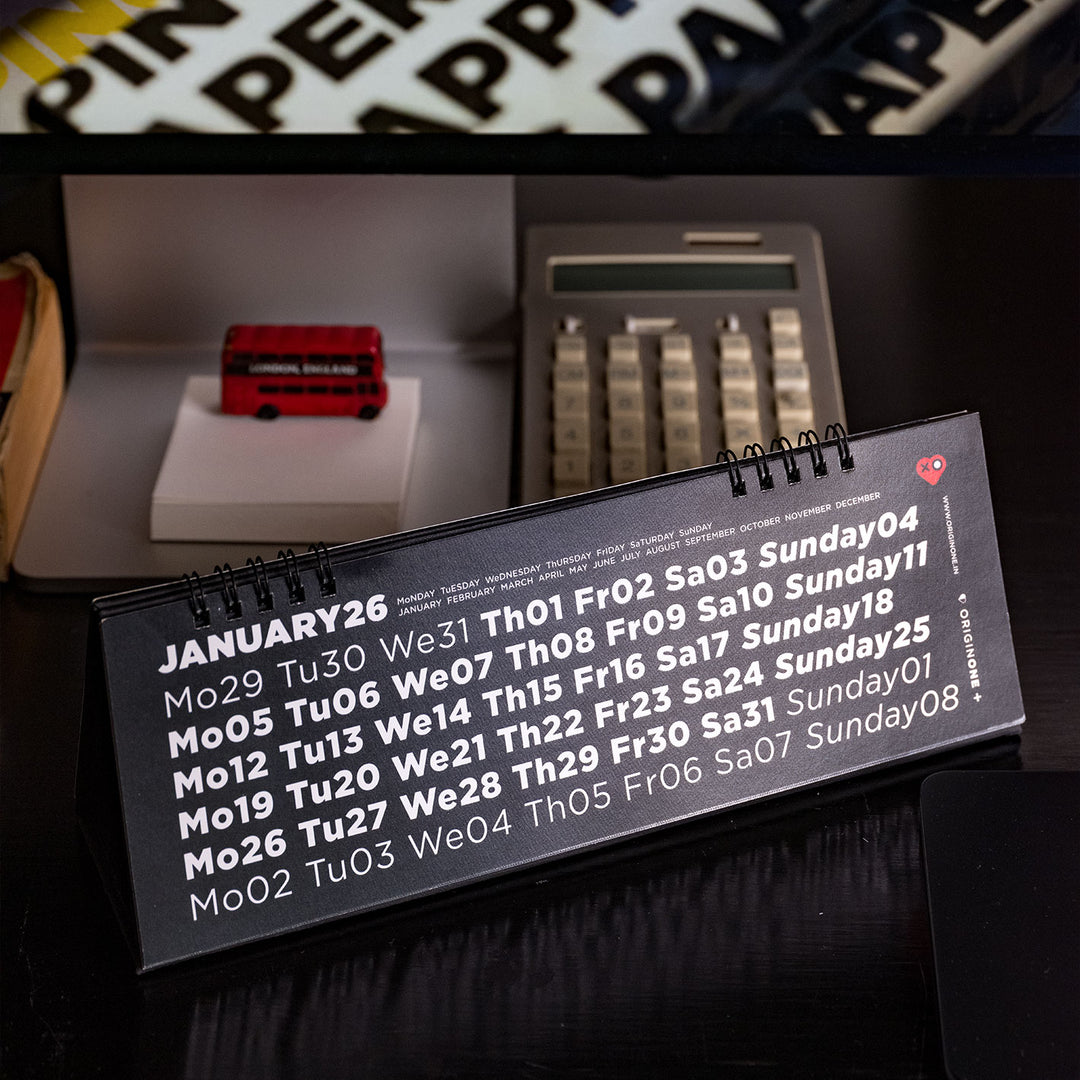 Pano Desktop Calendar 2026