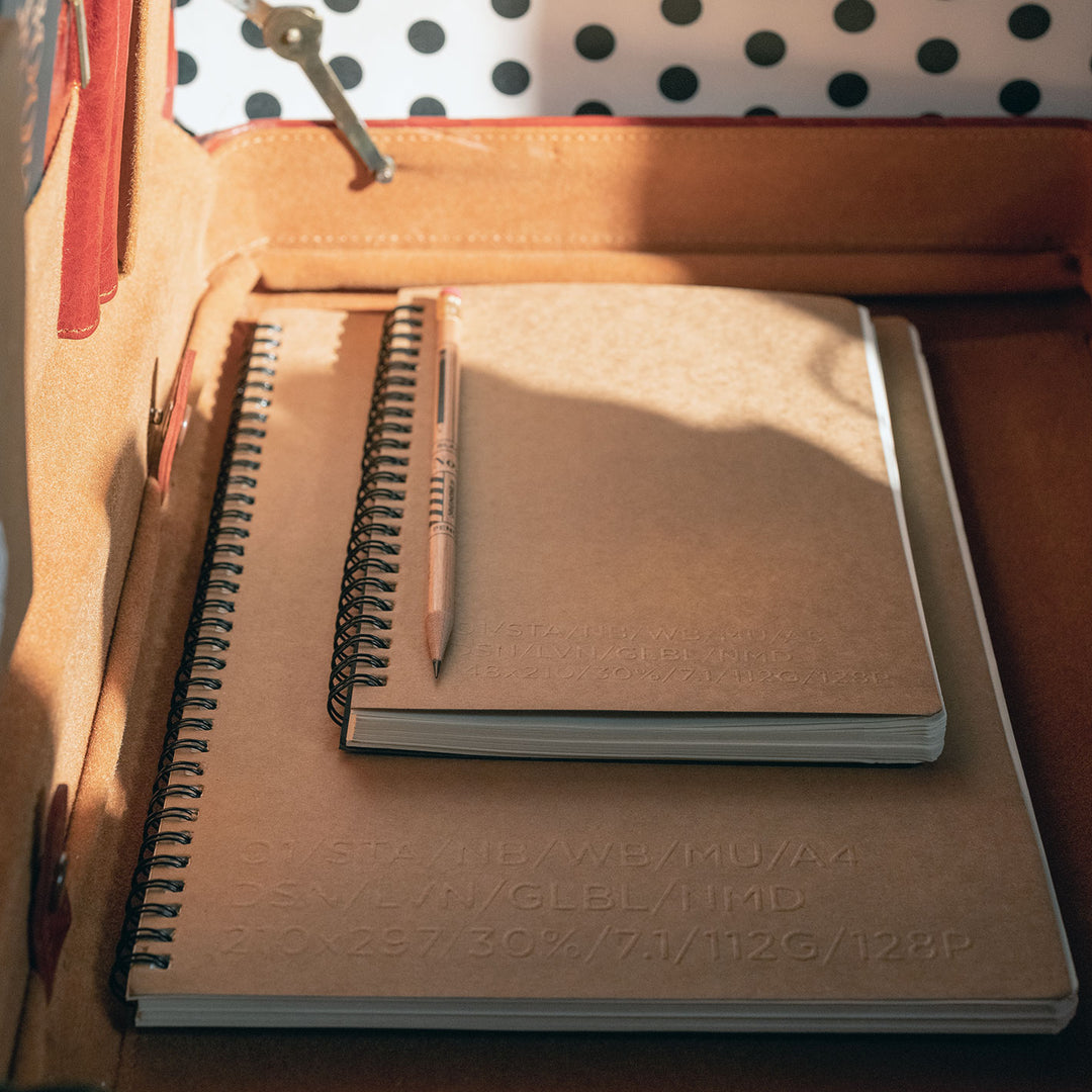 Multi-use Wire-Bound Notebook