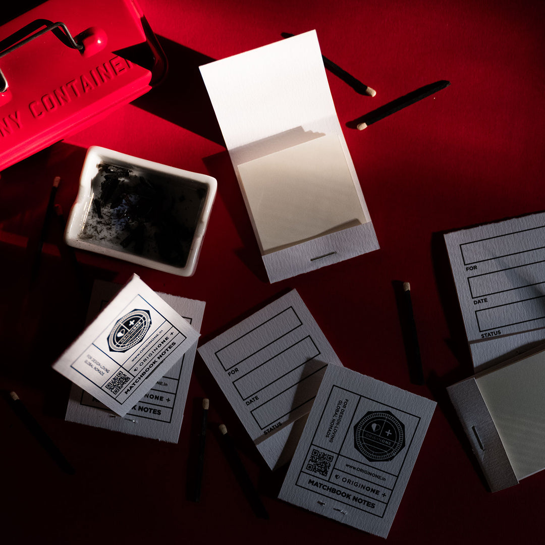 White Matchbook Notes (Set of 3)