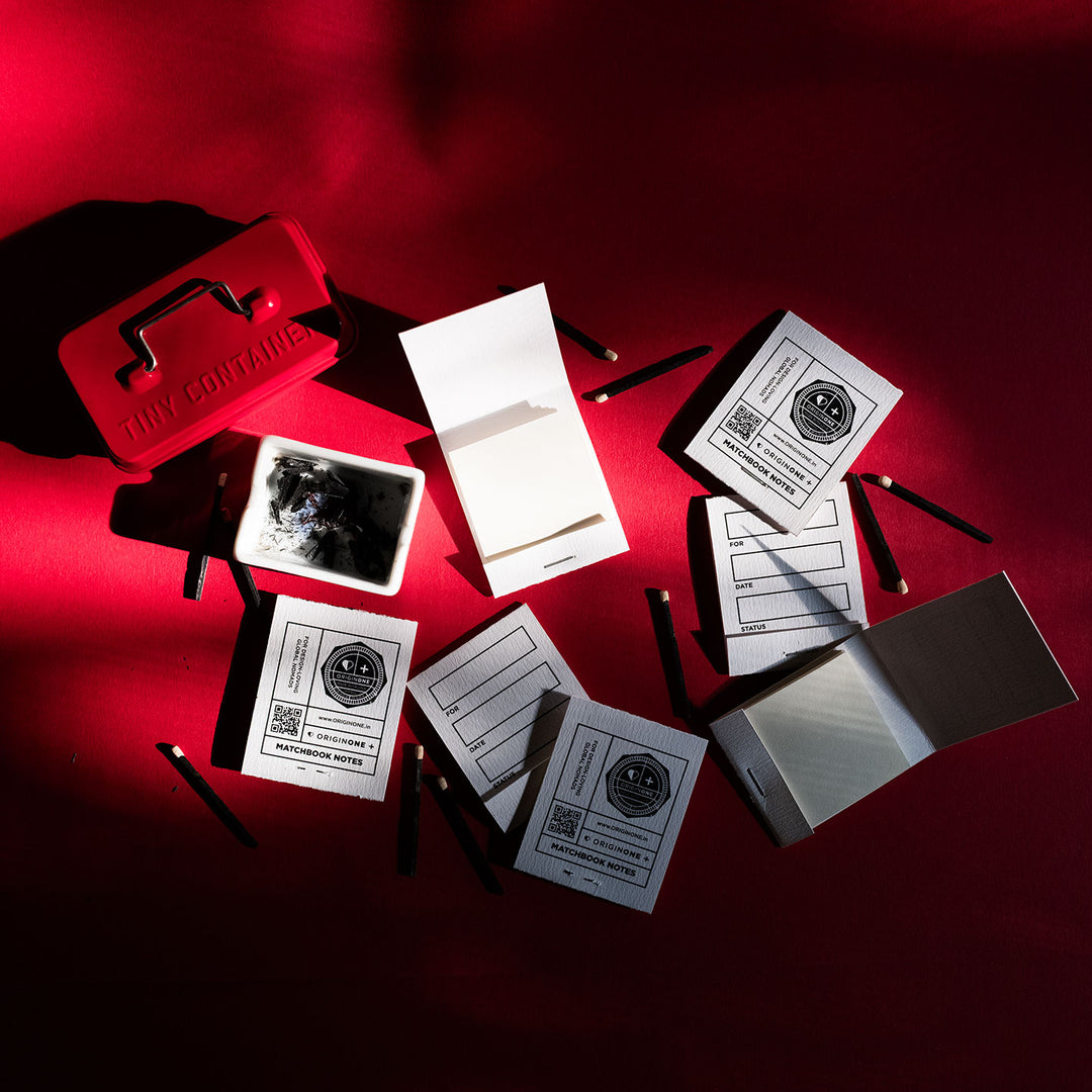 White Matchbook Notes (Set of 3)