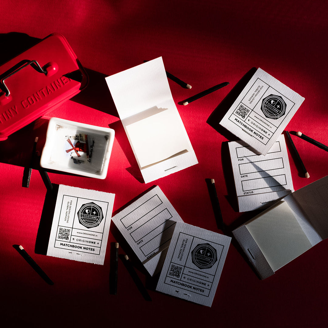 White Matchbook Notes (Set of 3)