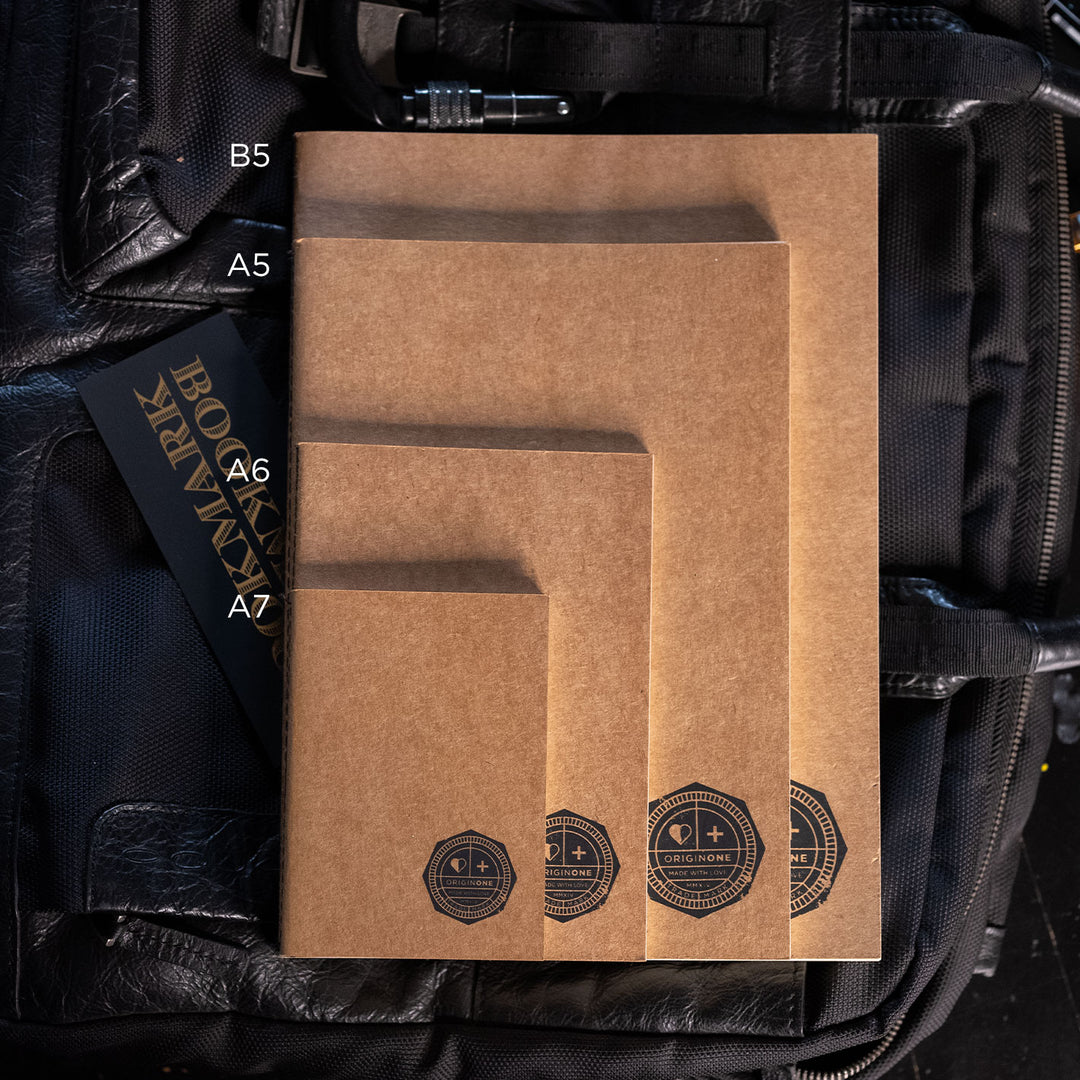 Squared Thread-Stitched Notebooks