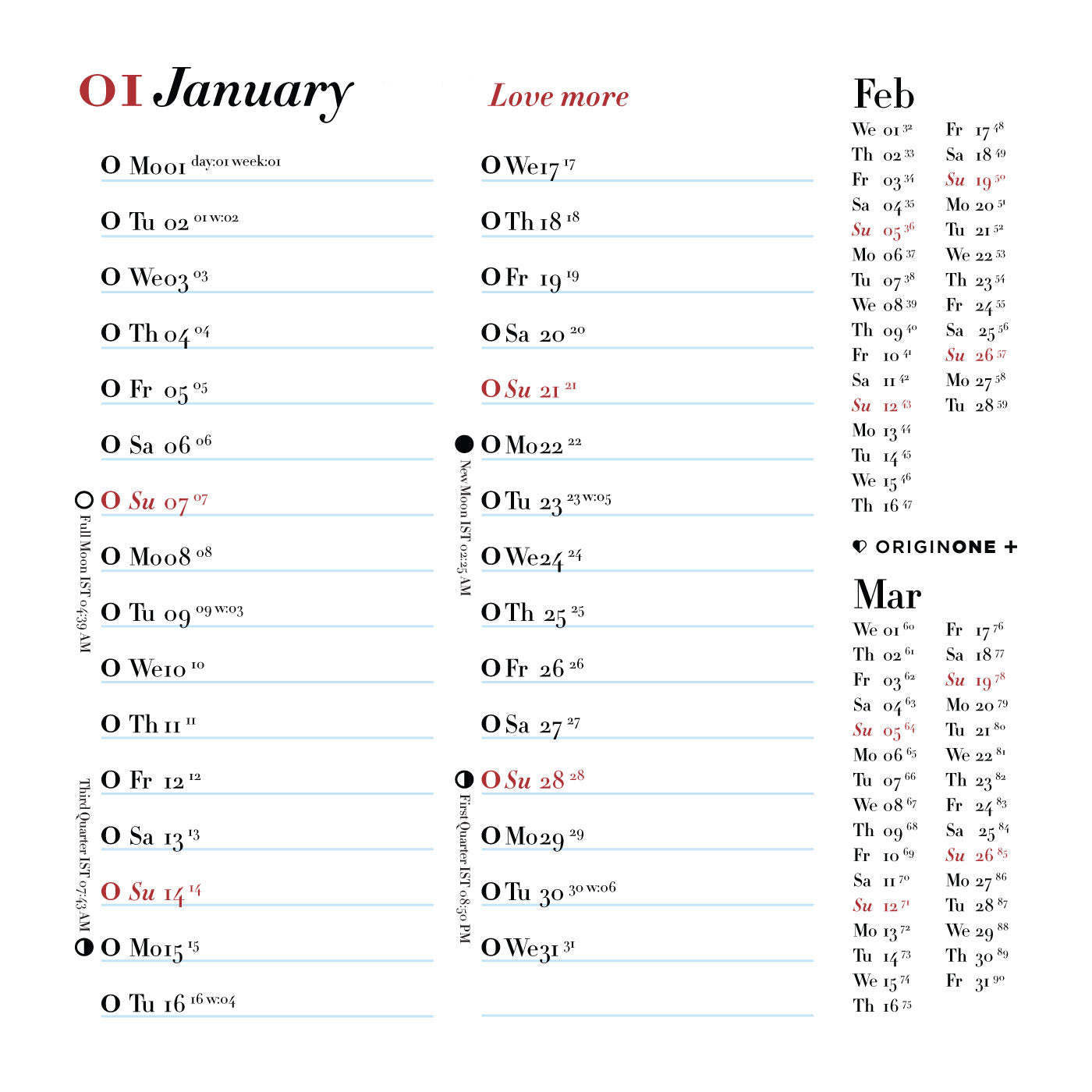 Calendar