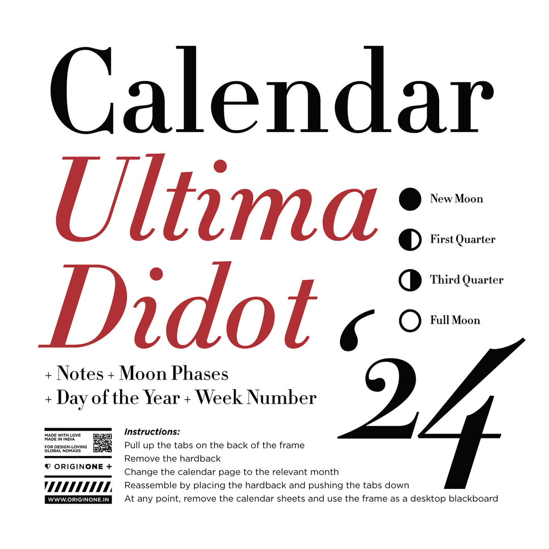 2024 Desktop Calendar Refill