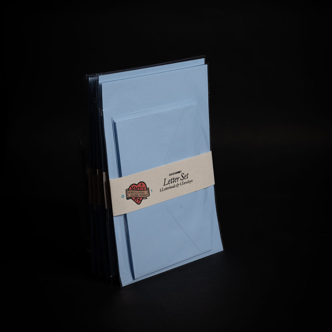 Ritz Blue Letter Set of 6