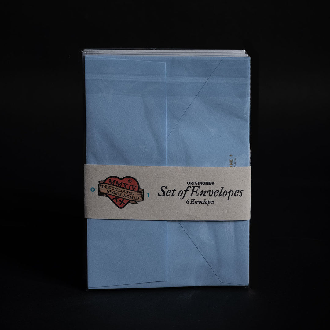 Ritz Blue Envelopes Set of 6