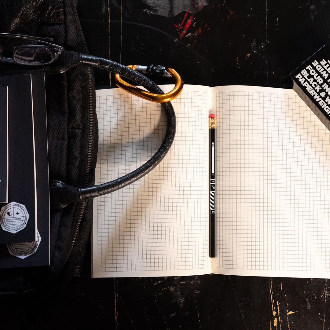 Squared Thread-Stitched Notebooks