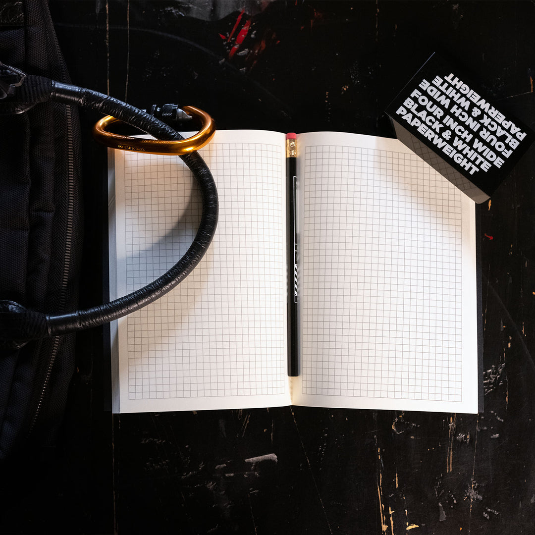 Squared Thread-Stitched Notebooks
