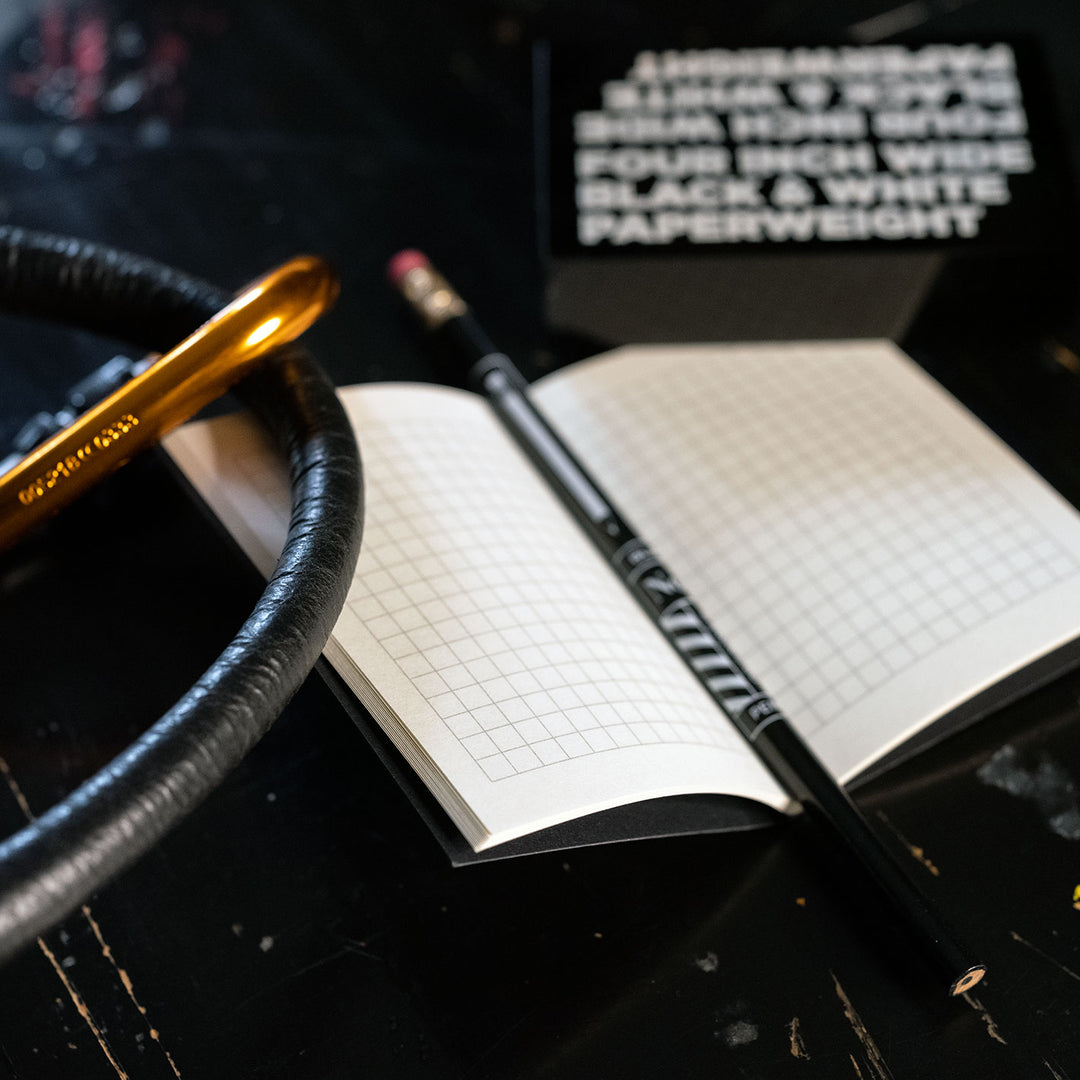 Squared Thread-Stitched Notebooks