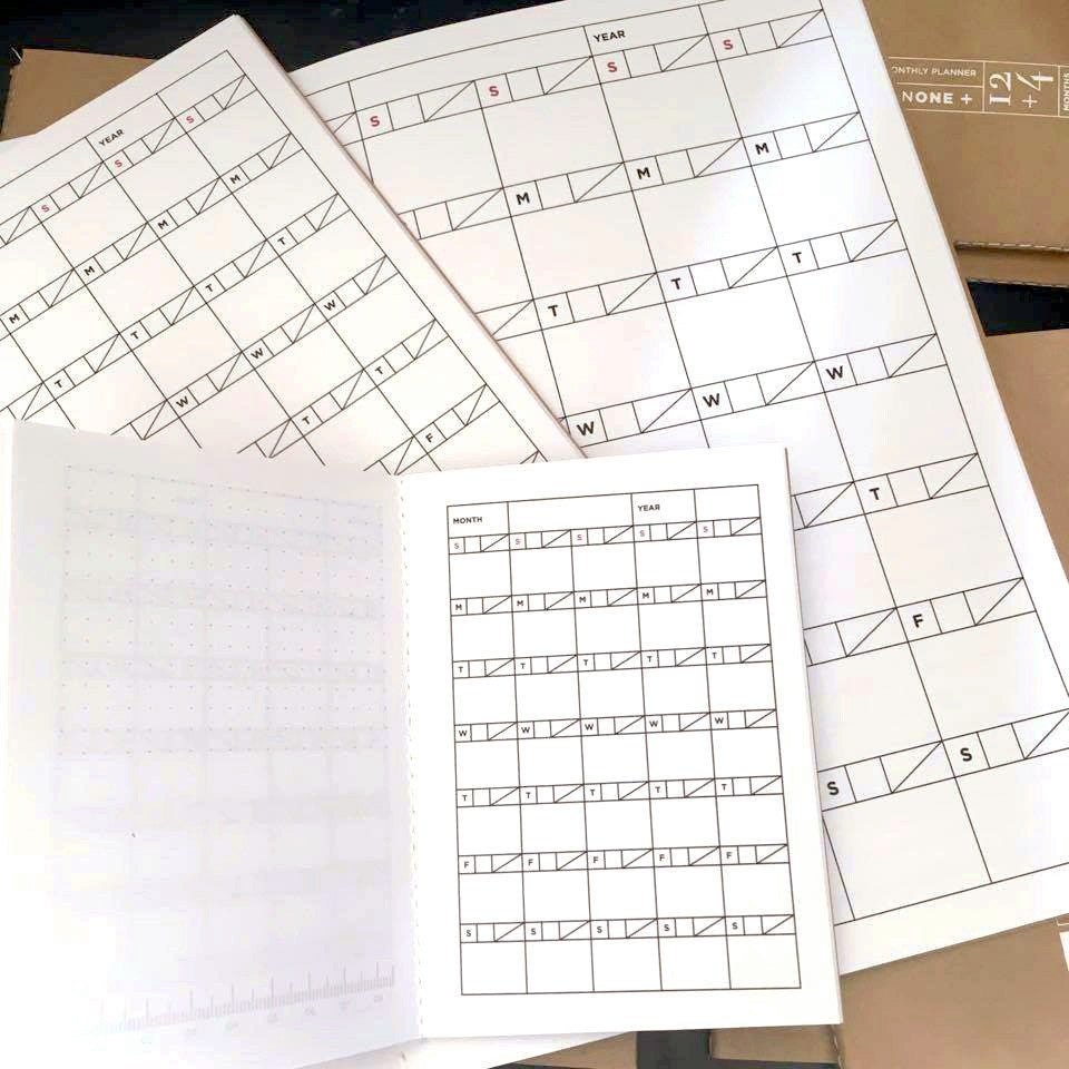 Monthly Year Planner