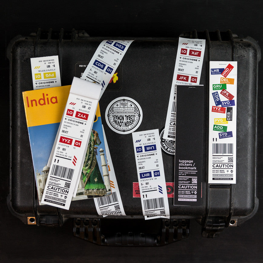 Luggage sticker / Bookmark