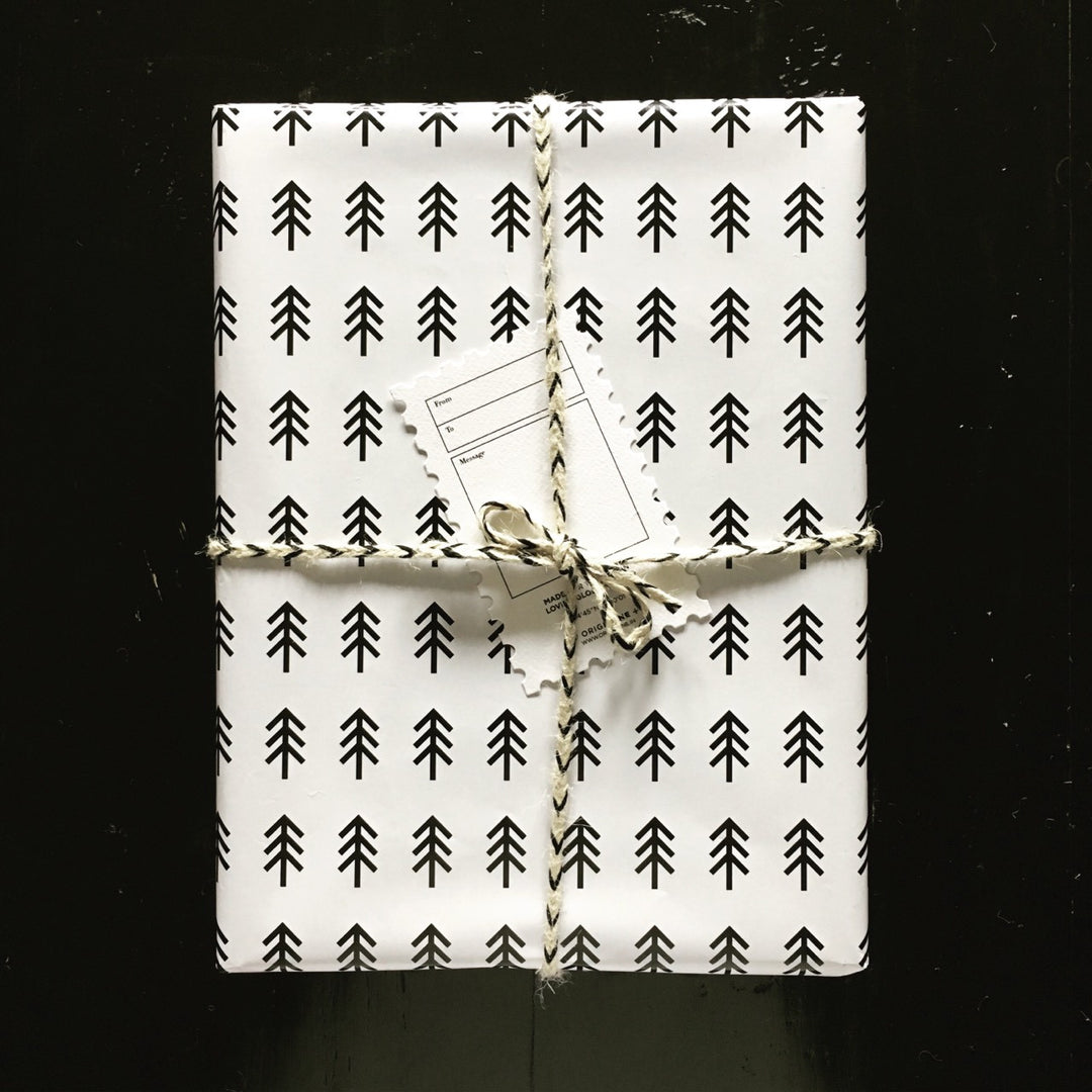 Tree Wrapping Paper Set