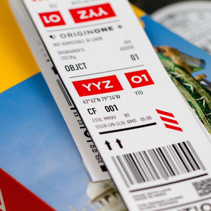 Luggage sticker / Bookmark