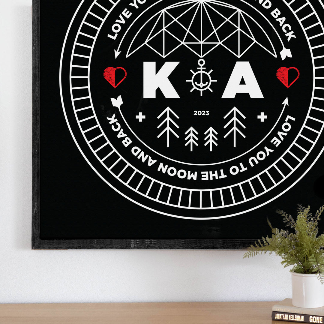 Personalized 'Love' Wall Art