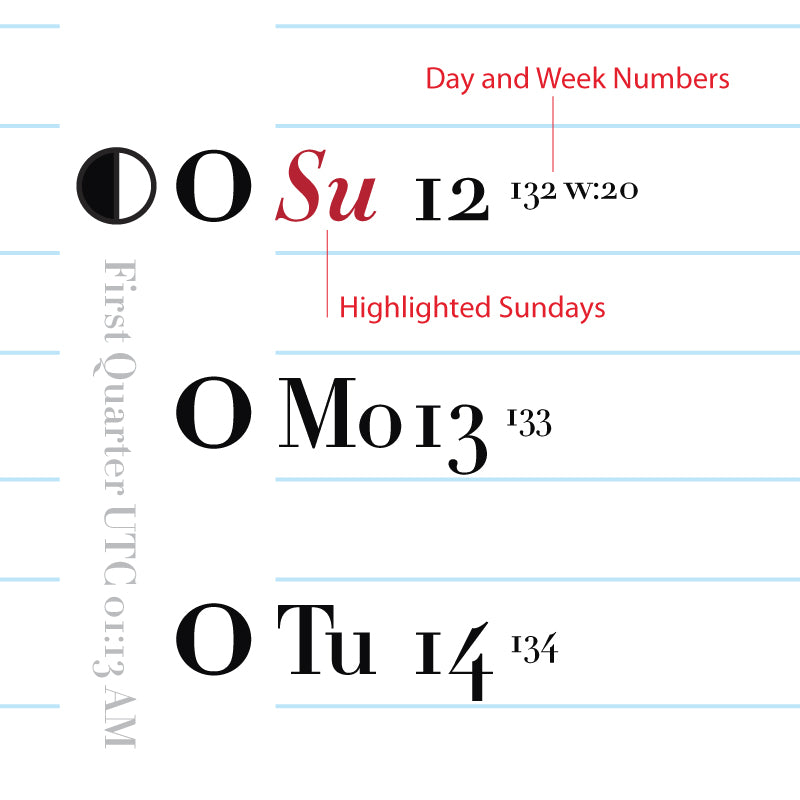 Calendar Ultima Complex 2024